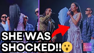 Jhene Aiko SURPRISED By B2K At Her LA Show‼️ 😮
