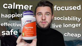 I Tried Taurine for 30 Days, Here's What Happened...