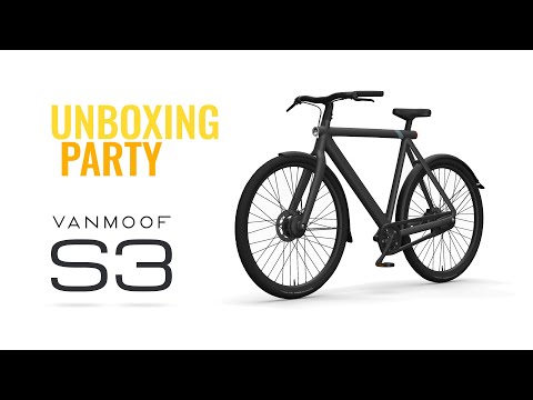 Unboxing VanMoof S3 Model 2020 🥳 #VanMoof #S3 #Moofer