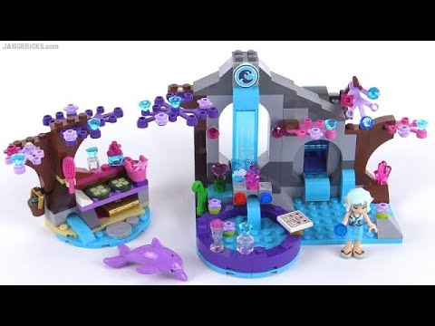 YouTube thumbnail: 🔄 LEGO Elves: Naida's Spa Secret review! 41072 re upload