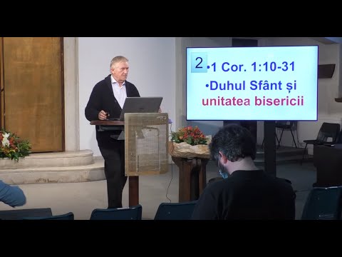 Duhul Sfânt în 1 Corinteni: Unitatea Bisericii | Studiu de Luni seara, Biserica Iris 10.05.2021