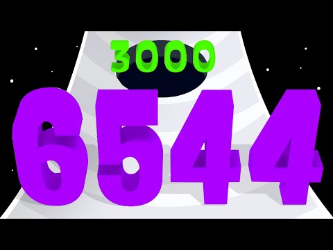 HOLE NUMBER RUN - Number Games, Level Up Hole (Max Level)
