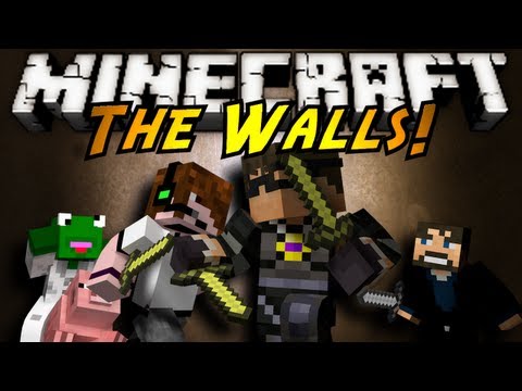 Sky Does Everything - Minecraft Mini-Game : THE WALLS!