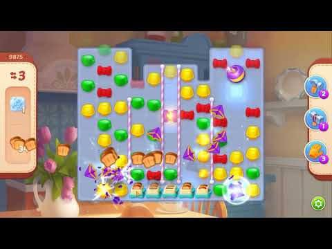 Homescapes Level 9875 No Boosters Gameplay