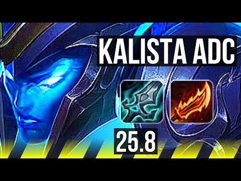 KALISTA & Senna vs NILAH & Alistar (ADC) | KR Master | 25.8