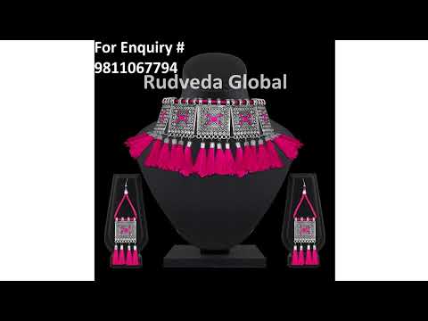 Pink silver oxidized jewellery manufacturer