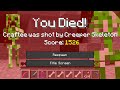 Minecraft But All Mobs Are Skeletons