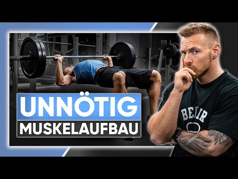 Unnötige Übungen für MUSKELAUFBAU ❌ (Kniebeugen, Bankdrücken, Kreuzheben)