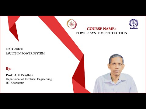 NPTEL : NOC:Power System Protection (Electrical Engineering)