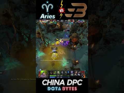 Aster.Aries vs Team Bright 🥇| China DPC 🔥 #dota2 #shorts