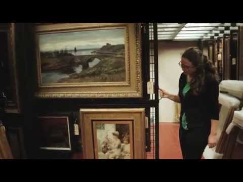 Behind the scenes at Victoria Art Gallery: Art Store Tours