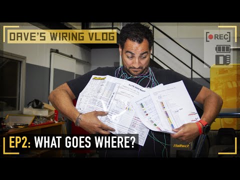 🎥 Ep2: Wire Allocation and Grouping | DAVE's WIRING VLOG