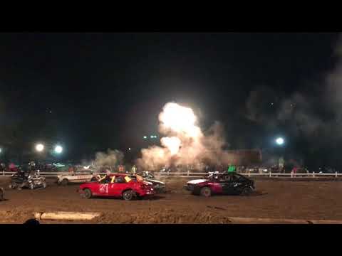 Edmonson Co Fair Demo Derby 2017 Compact Consi Heat 1