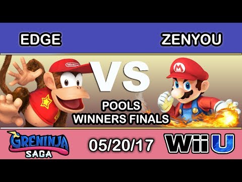 2GGC: Greninja Saga - Edge (Diddy Kong) Vs. eM | Zenyou (Mario) Pools Winners Finals