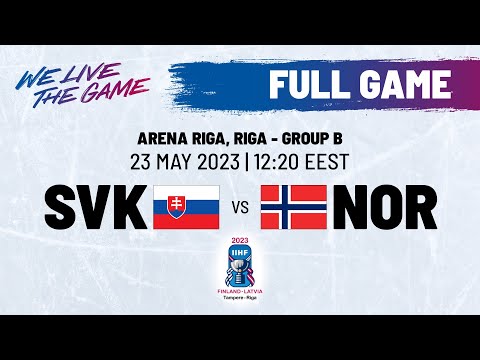 Full Game | Slovakia vs. Norway | 2023 #IIHFWorlds