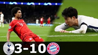 Tottenham vs Bayern Munich 3-10 (agg) - Bayern Destroyed Tottenham 2019/2020 Group Stage