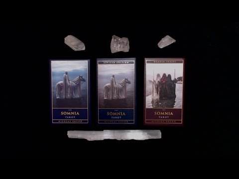 THE SOMNIA TAROT REVISED EDITION & THE SOMNIA TAROT ORACLE SERIES BY NICOLAS BRUNO 2025 KICKSTARTER