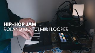 Roland MC-101 Hip-Hop Looper Jam - Move On Up / Regulate