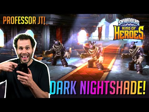 Dark Nightshade Boss Bit Tricky Skylanders Ring of Heroes