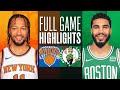 KNICKS at CELTICS | FULL GAME HIGHLIGHTS | November 13, 2023