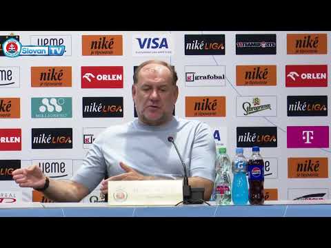 LIVE | Pozápasová tlačová konferencia ŠK Slovan Bratislava - MFK Skalica