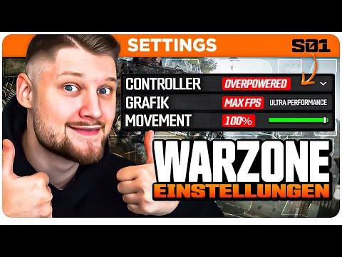 Diese Einstellungen BRAUCHST DU für das NEUE WARZONE + BO7 (PC/Konsole + Controller Settings)