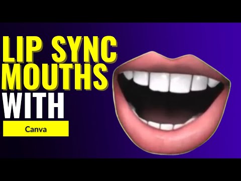 Lip Sync Animations in Canva
