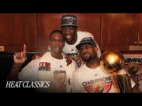 James, Wade, Bosh Clinch Miami's 2nd NBA Title 🏆