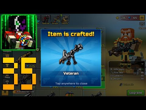 Pixel Gun 3D - Gameplay Walkthrough Part 35 - Veteran