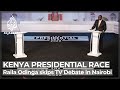 Kenya presidential vote: Raila Odinga skips TV Debate in Nairobi
