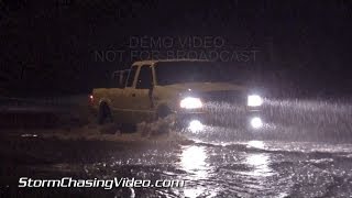 preview picture of video '4/27/2014 Anna, IL Street Flooding B-Roll'