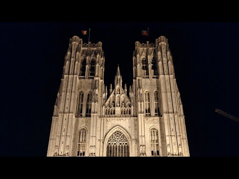 Belgium in Jan 2026 Part 1 - Brussels arrival and night walk in the center
