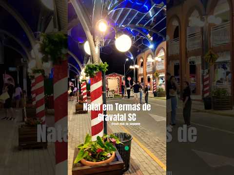 Natal em Termas de Gravatal SC #santacatarina #viajar #viagem #cidadesturisticas #viagens #natal