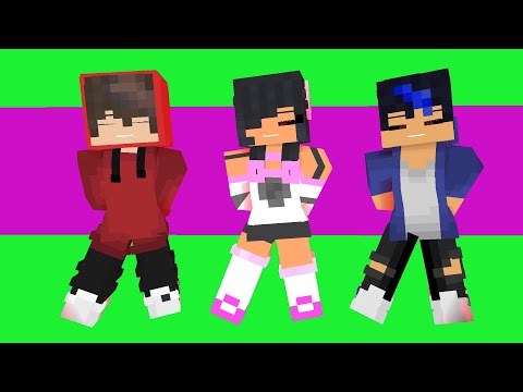 BELLAMY MEME X SUPER IDOL : MINECRAFT ANIMATION APHMAU 17 : MONSTER SCHOOL