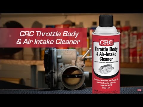 CRC Throttle Body & Air Intake Cleaner Instructional Video