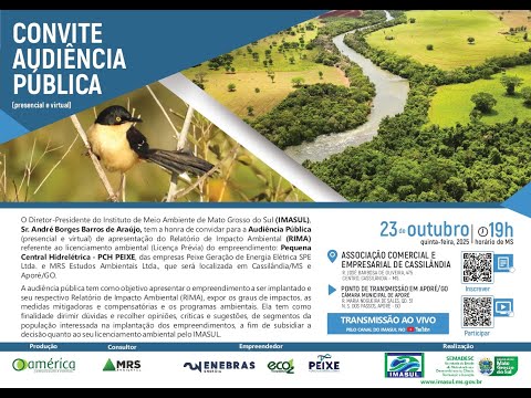 Audiência Pública - PCH Peixe