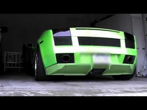 Lamborghini Gallardo Revving LOUD (startup)
