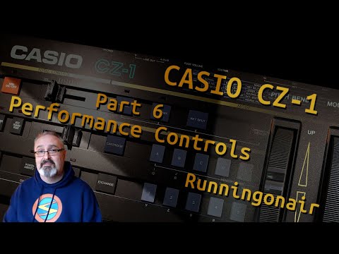 Casio CZ-1 Phase Distortion Synthesizer - Part 6 - Performance Controls