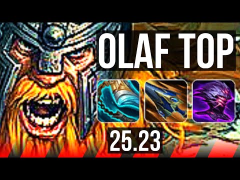 OLAF vs SETT (TOP) | 8 solo kills, Dominating | EUW Master | 25.23