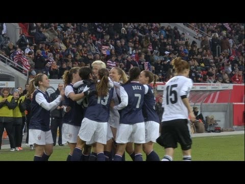 WNT vs. Germany: Field Level Highlights - April 5, 2013