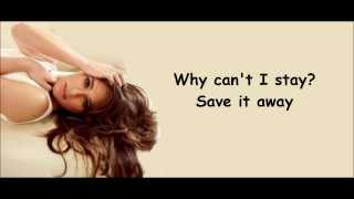 Lea Michele-  Cue the rain with lyrics
