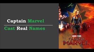 Captain Marvel ★ Film Star ★ Cast ★ Real Names 2019 |FGP |[CCS11] video