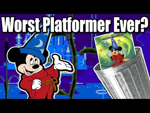 Is Fantasia (Genesis) THE Worst Platformer Ever Made?
