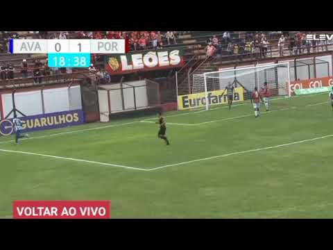 Gols e lances de Avaí x Portuguesa