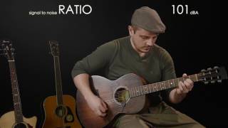 iRig Acoustic Stage on Parlor Acoustic Guitar - Daniele Gregolin