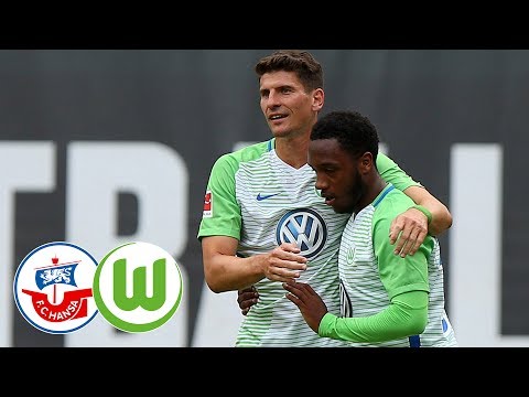 Highlights | FC Hansa Rostock - VfL Wolfsburg