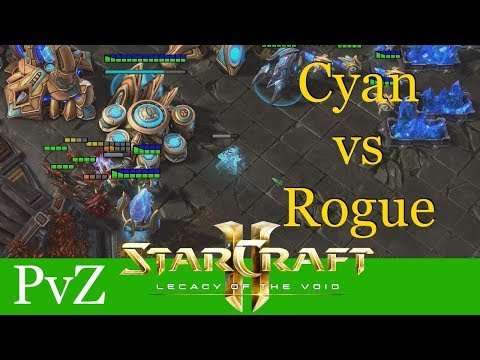 Cyan vs Rogue (PvZ) - Hangzhou SC Carnival - Starcraft 2: LotV Profi Replays [Deutsch | German]