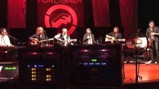 Foreigner Acoustic When It Comes to Love Westbury NY 2/11/16