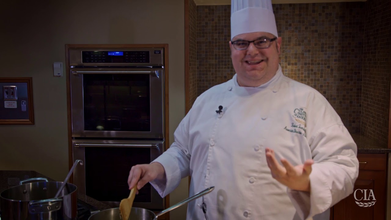 CIA video: Potato Risotto—Cooking Demo by Alumnus Robert Tremblay '10.