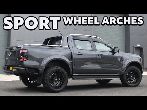 2023+ Ford Ranger Predator Sport Wheel Arch Extensions / Body Kit